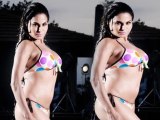 Spotted Veena Malik In Bikini
