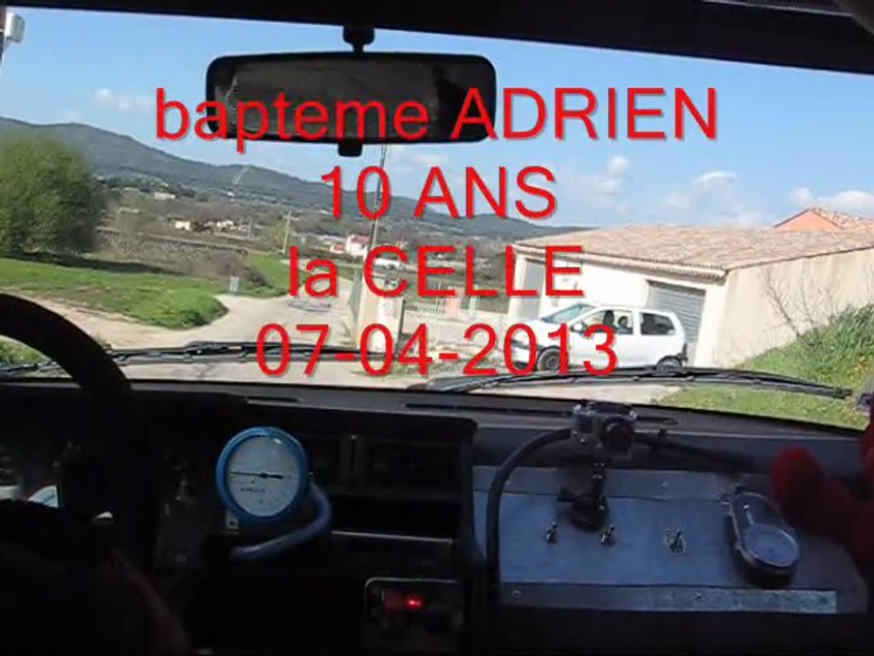 bapteme la celle