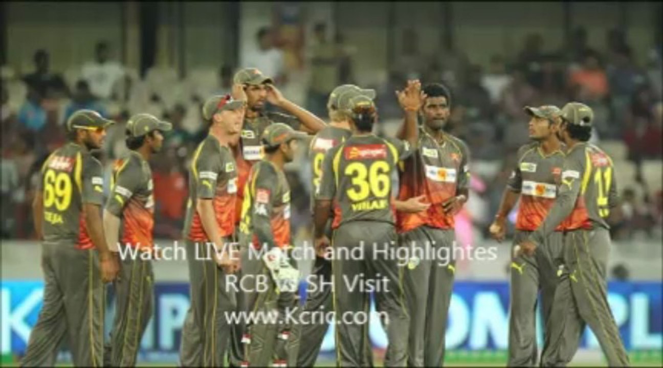 RCB vs SH Full Match Videos 9th April Match 9