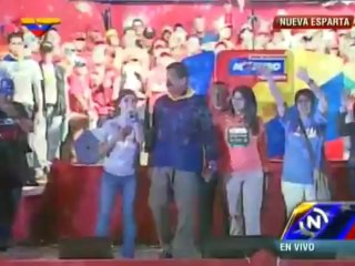 Maduro a margariteños: El domingo que suene el silbido de 10 millones de pajaritos