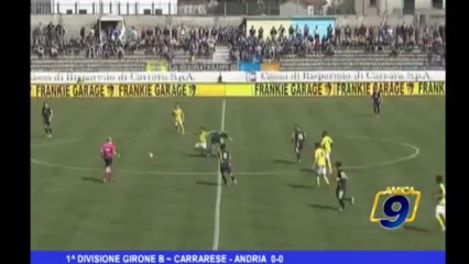 Carrarese - Andria 0 - 0 | 1^ Divisione Girone B
