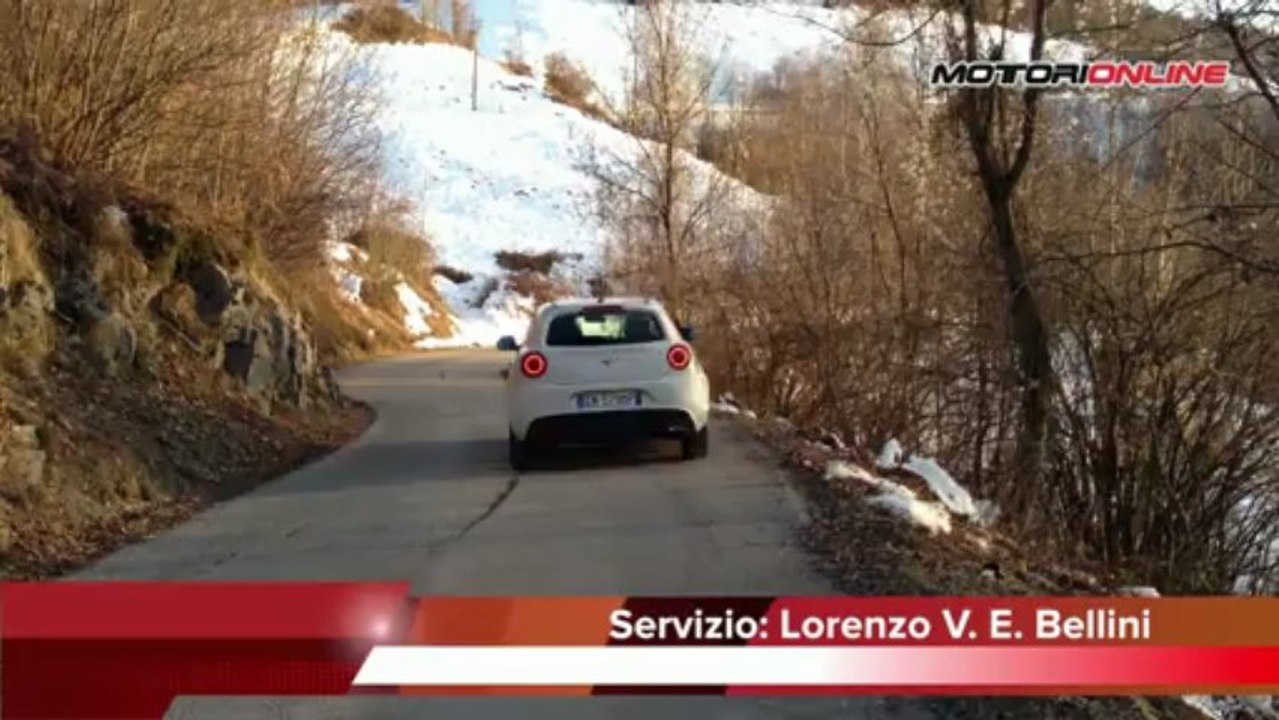 Alfa Romeo MiTo Turbo 1.4 GPL, video prova su strada