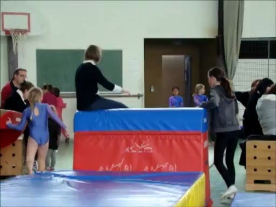 audrey : compétititon gym , avril 2013