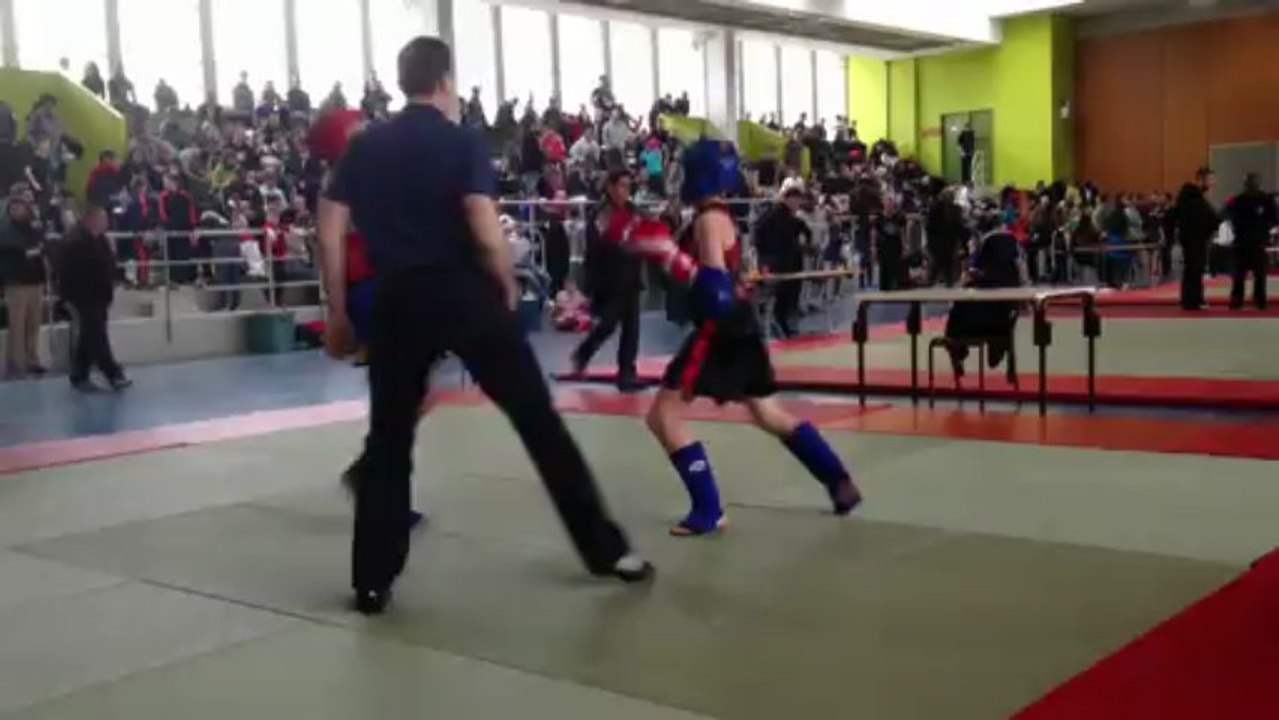 djamel hafani 1er assaut 2eme reprise