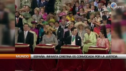 Espana: Infanta de España convocada por la justicia