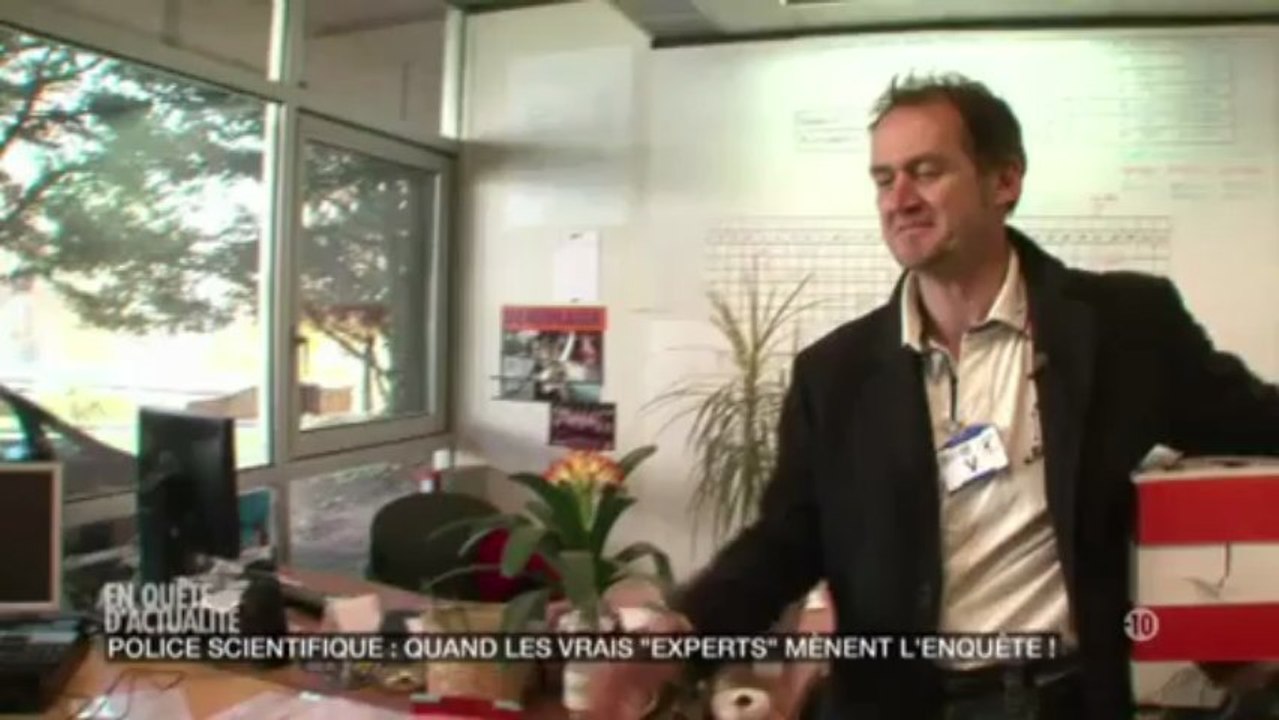 reportage _ - police scientifique - quand les vraies experts ménent l'enquête (2 sur 2 )