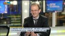 3 minutes pour convaincre : WeDrive, Cédric Nicolas dans Good Morning Business - 9 avril