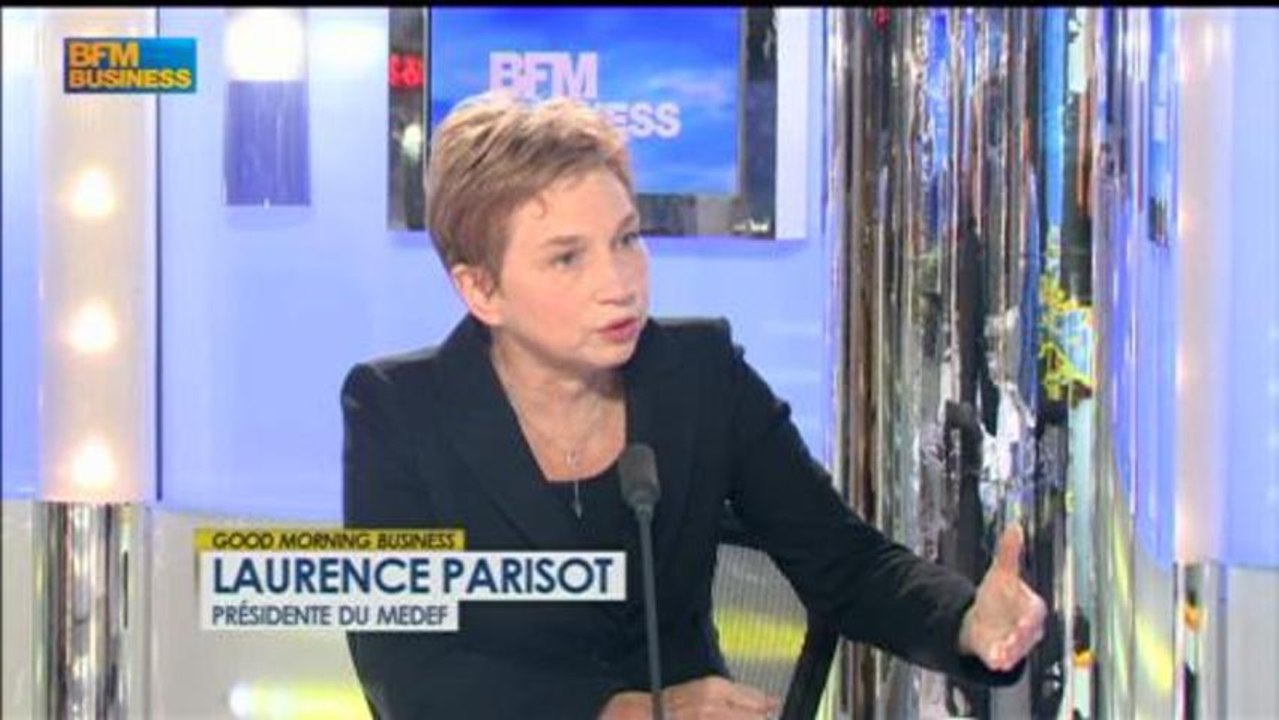 La fin des assises de l'entrepreneuriat : Laurence Parisot dans Good Morning Business - 9 avril