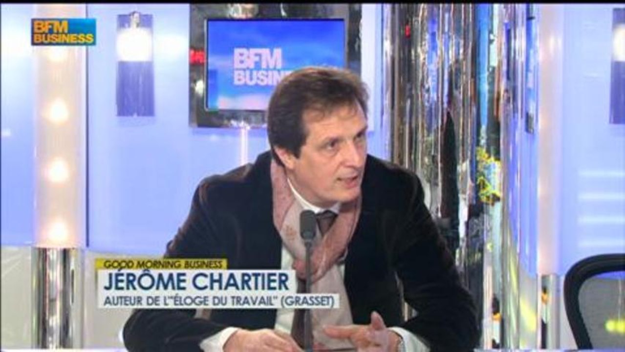 L"'Éloge du travail" : Jérôme Chartier dans Good Morning Business - 9 avril