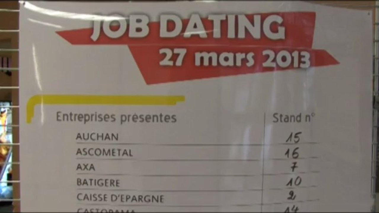 Opération job dating à l'IUT de Metz