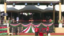 Celebrations for new Kenya leader Uhuru Kenyatta