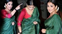 Vidya Balan Looks Hot In Saree