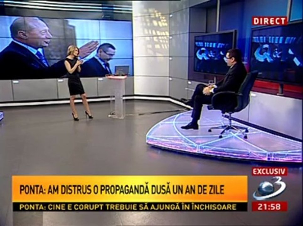 Ponta NU RECUNOASTE ca Kovesi e omul lui Basescu si MANIPULEAZA GRAV pe tema relatiei cu EUROPA