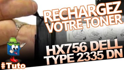 Comment recharger une cartouche Dell 2335 DN