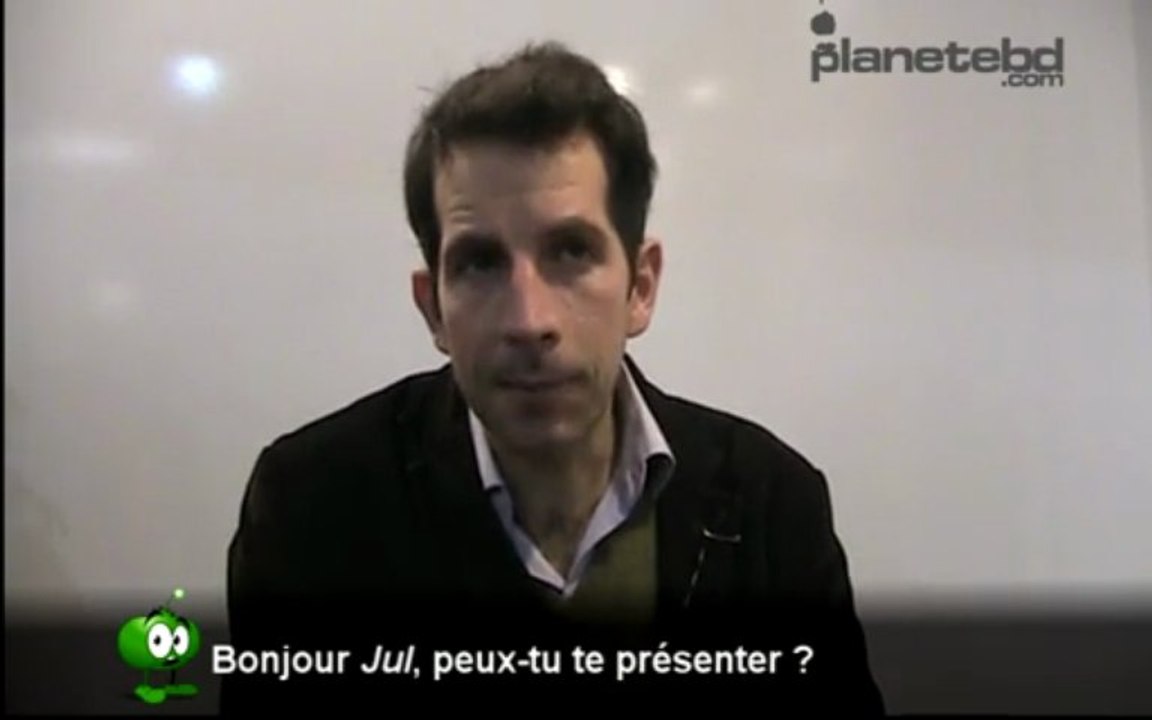 Jul en interview sur PlaneteBD.com