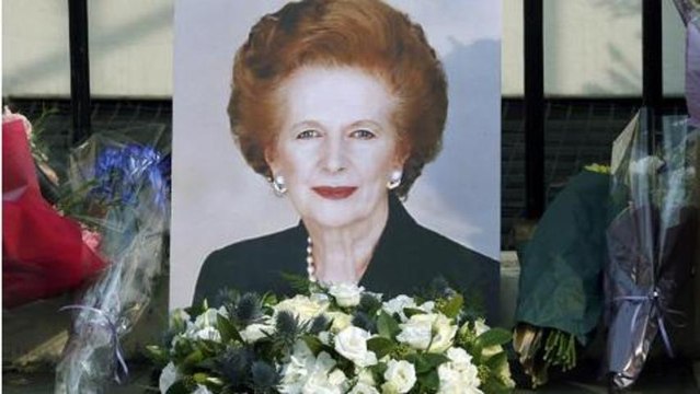 Former British leader Margaret Thatcher dies at 87