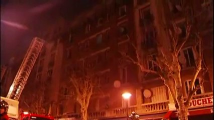 Incendie à Aubervilliers dans le 93.