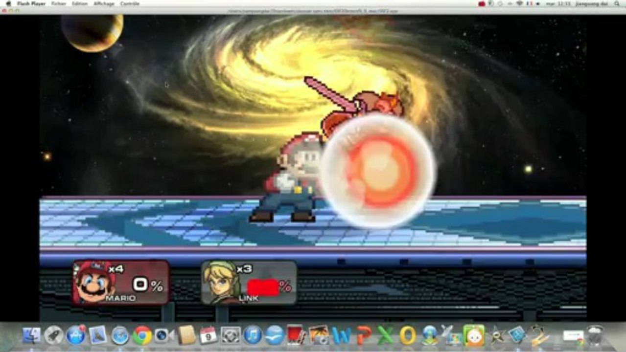 Super Smash Flash 2 Mario Vs Link