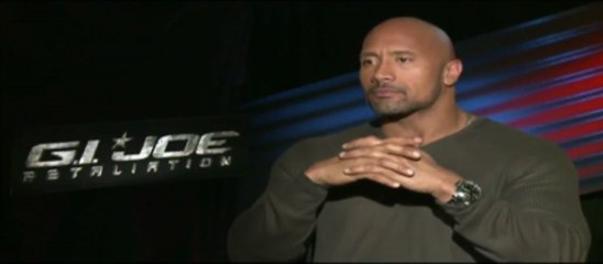 G.I. Joe: Retaliação - Entrevista com The Rock - Dublado