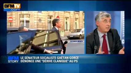 BFM STORY: Le sénateur socialiste Gaëtan Gorce dénonce une "dérive clanique" au PS - 09/04