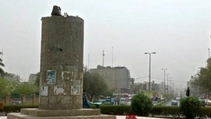 Few in Iraq mark war anniversary