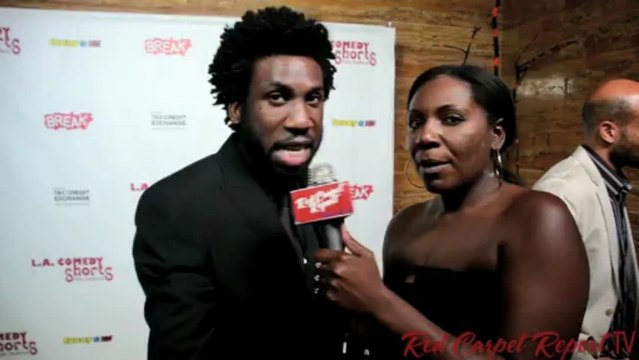 Nyambi Nyambi at the L.A. Comedy Shorts Film Festival (LACS) Awards @NyambiNyambi