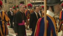 UN chief hails pope as a global spiritual leader