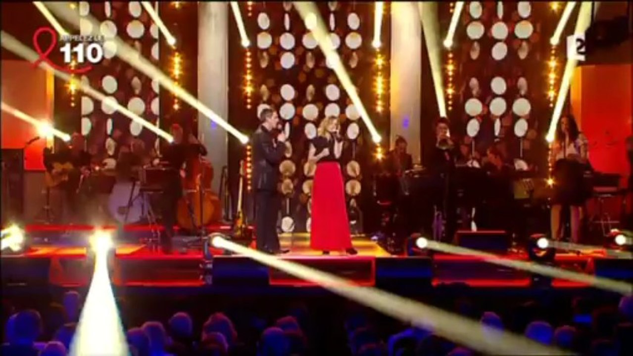 Claire Keim T.Hugues Paroles Paroles Sidaction  2013