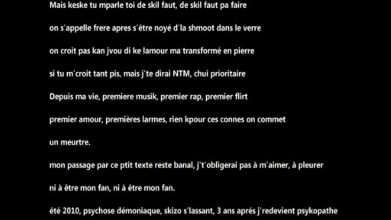 Skyzo lassant - Oj man