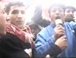 2010 الصحفي المتطوع محمد محي في تغطية اعلامية بالصوت والصورة لمسيرة الدارالبيضاء