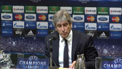 Pellegrini clama contra el árbitro y la UEFA