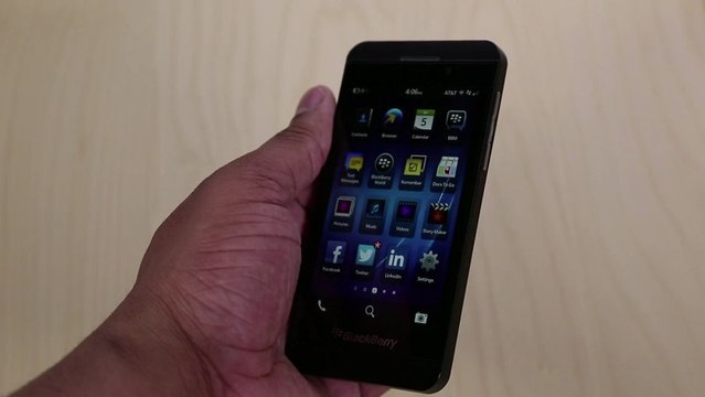 Blackberry Z10: Review - SoldierKnowsBest
