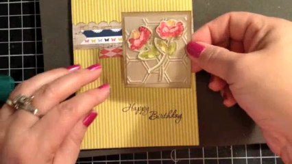 Stampin' Up! Video Tutorial- Easy Watercolor Look
