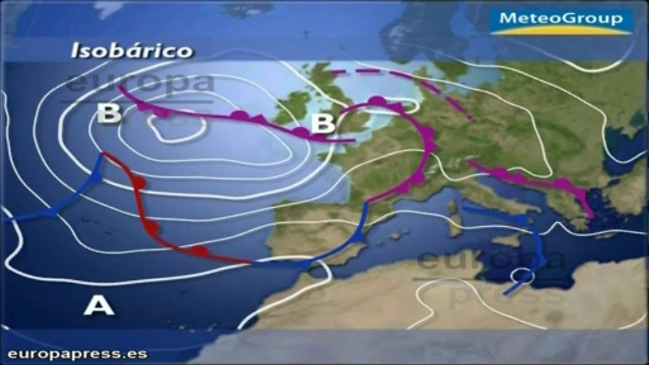 Previsión del tiempo para este miércoles 10 de abril