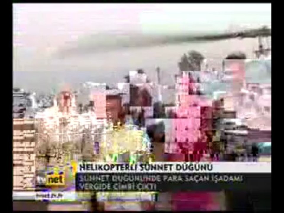 TVNET ANA HABER TAHSİN DENGİZ SÜNNET DÜĞÜNÜ