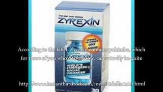 Zyrexin Real Reviews - Does Zyrexin Work?