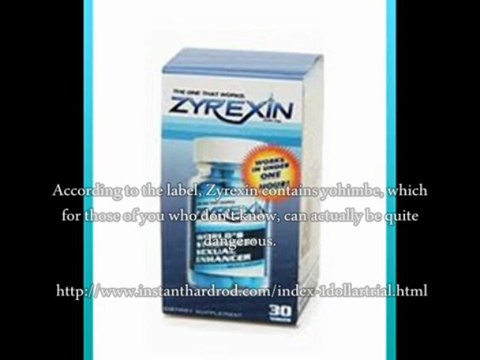 Zyrexin Real Reviews - Does Zyrexin Work?