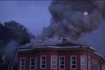 Müşir Fuat Paşa Yalısı'nda yangın