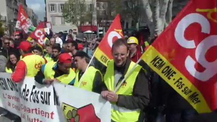 MANIF 9 AVRIL 2013 Contre l'ANI Marseille