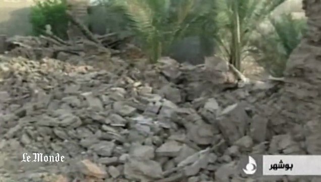 Des images du tremblement de terre en Iran