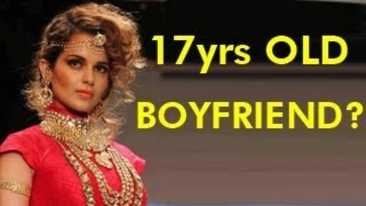 Kangana Ranaut romances 17 year old