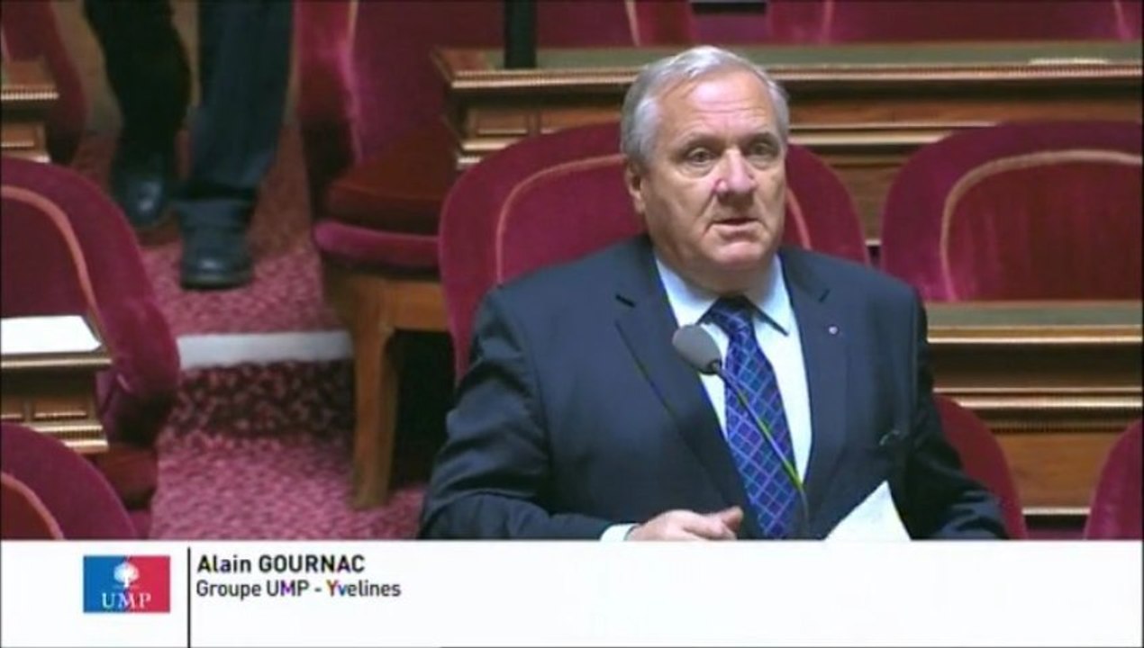 Alain Gournac, Sénateur des Yvelines : Interdiction des feux de cheminée