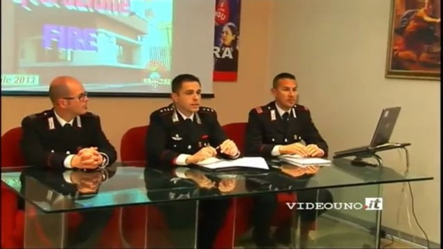 Denunciati dai carabinieri due giovani con l'accusa di danneggiamento seguito da incendio