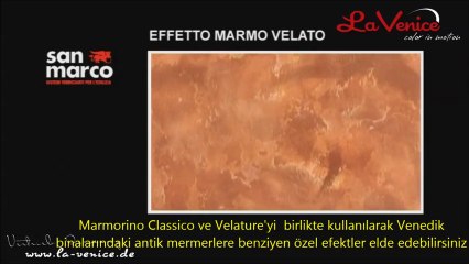 Natura Boya - San Marco MARMORİNO+VELATURE Antik Mermer Efekti Uygulama - Türkçe