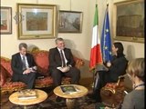 Roma - Camera. Boldrini riceve Naor Gilon (08.04.13)