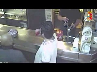 Foggia - Omicidio Bruno, vittima brinda prima di essere assassinato (09.04.13)