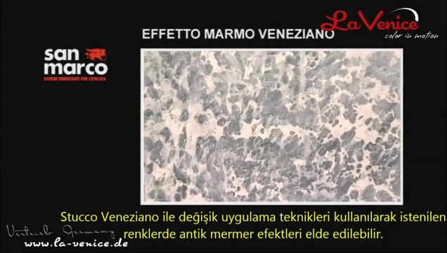 Natura Boya - San Marco STUCCO VENEZİANO Antik Mermer Efekti Uygulama - Türkçe
