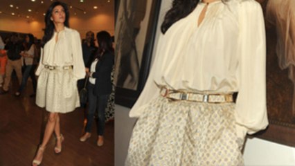 Sushmita Sen In Marc Jacobs @ Women And We Men Art Exhibition