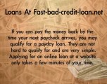 Online Personal Loans For People With Bad Credit - No Bank Account Required