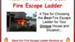 Best Fire Escape Rope Ladder | How To Pick A Portable Fire Escape Ladder